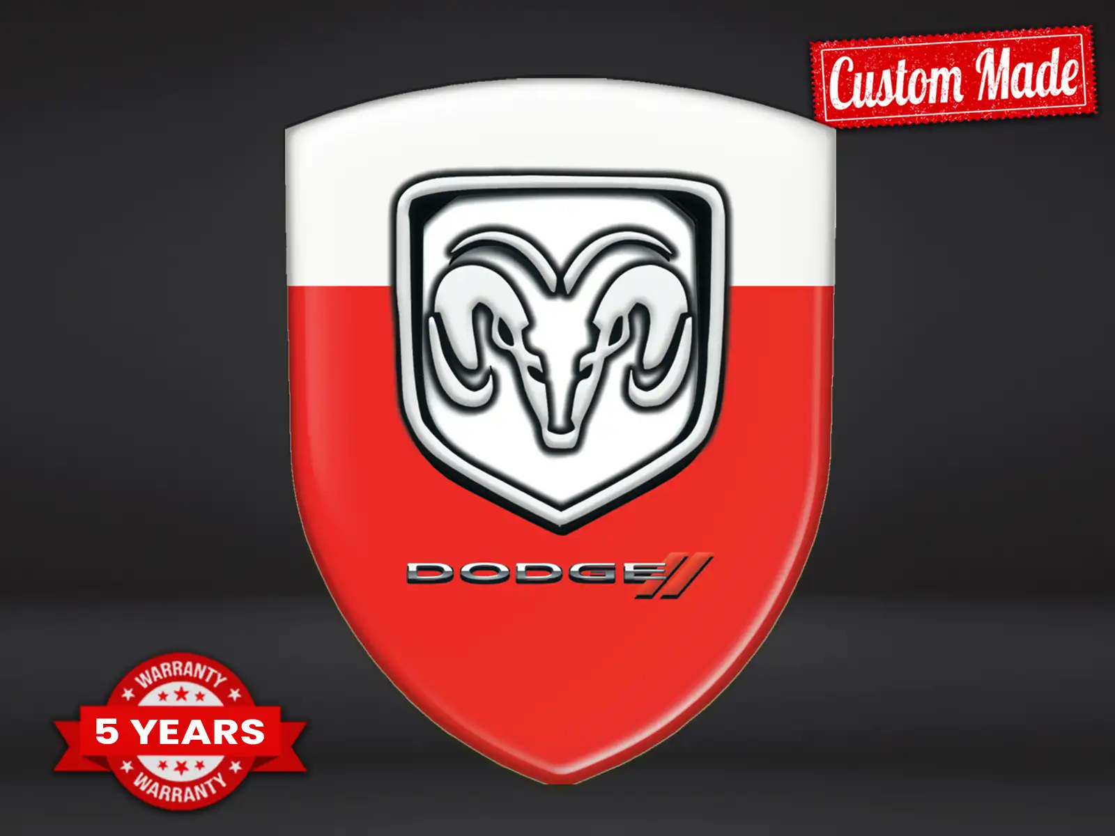 Dodge Logo Silicone S Auto Édition Max Stylé Pro Résistant